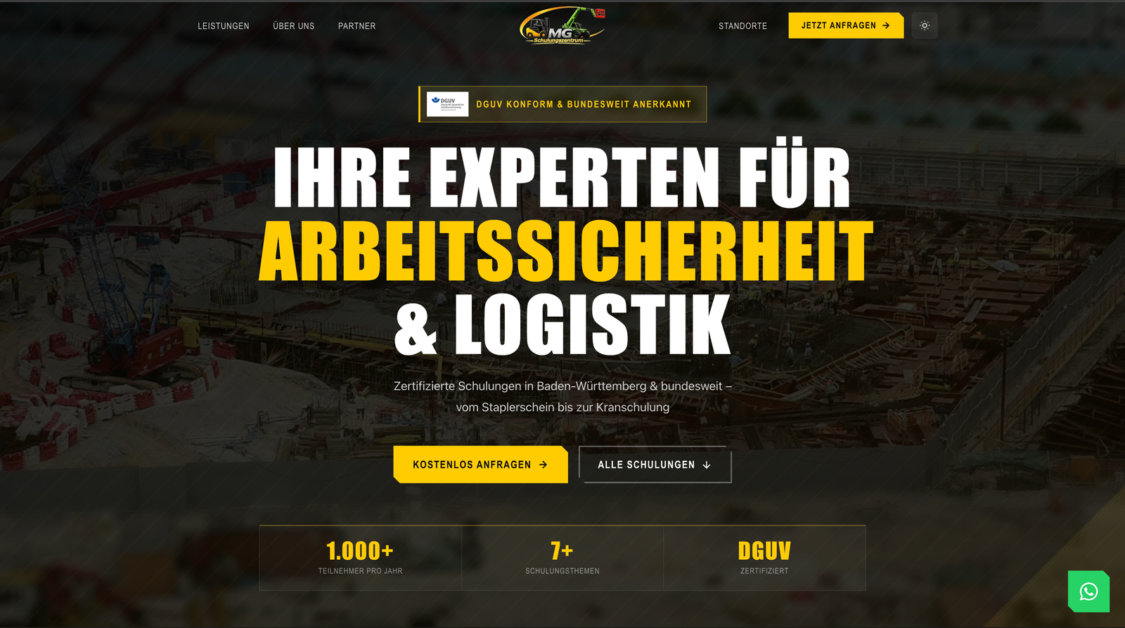 Step 4 Escrima Website – Responsive Design und Gallery