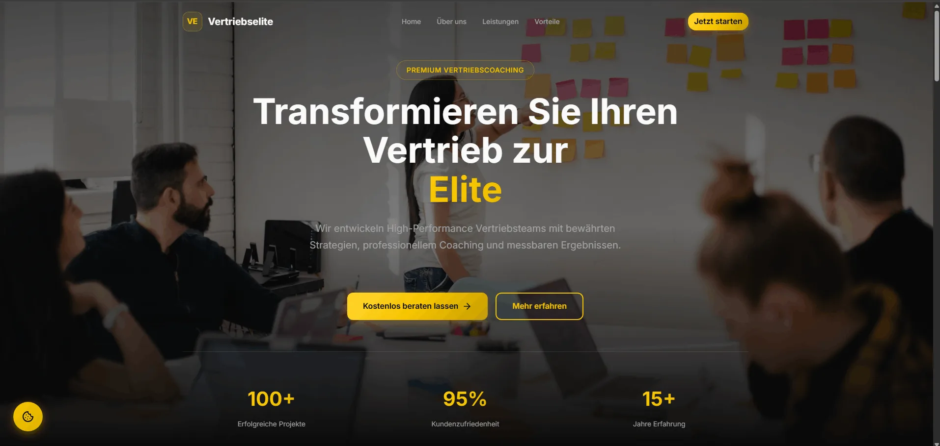 Vertriebselite Reutlingen Website